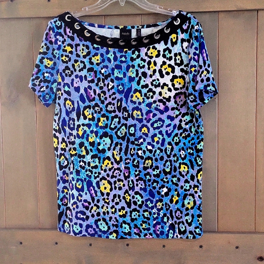 Rafaella leopard top